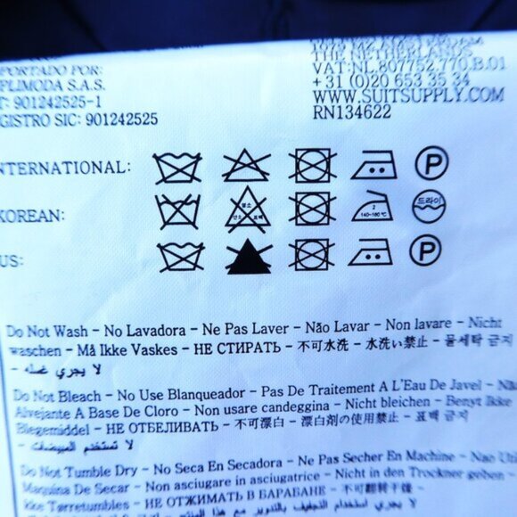 Suitsupply Cameron Women Navy Blazer Pure WooL Single Button Center Vent 42 - Picture 9 of 9